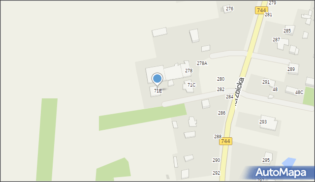 Kotarwice, Kotarwice, 71E, mapa Kotarwice