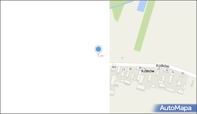 Kotków, Kotków, 39, mapa Kotków