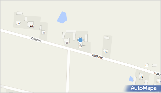 Kotków, Kotków, 29, mapa Kotków