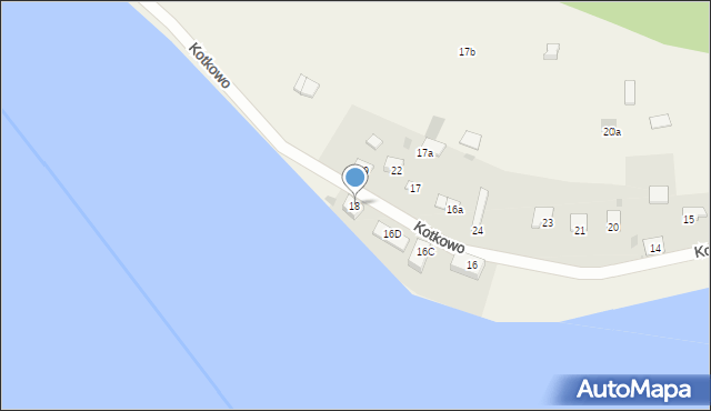 Kotkowo, Kotkowo, 18, mapa Kotkowo