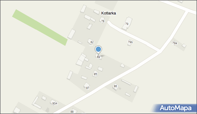 Kotlarka, Kotlarka, 84, mapa Kotlarka