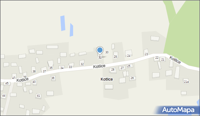 Kotlice, Kotlice, 31, mapa Kotlice