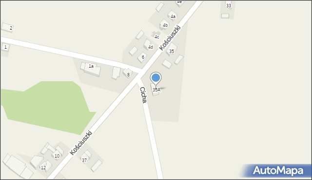 Kotlin, Kościuszki Tadeusza, gen., 35A, mapa Kotlin