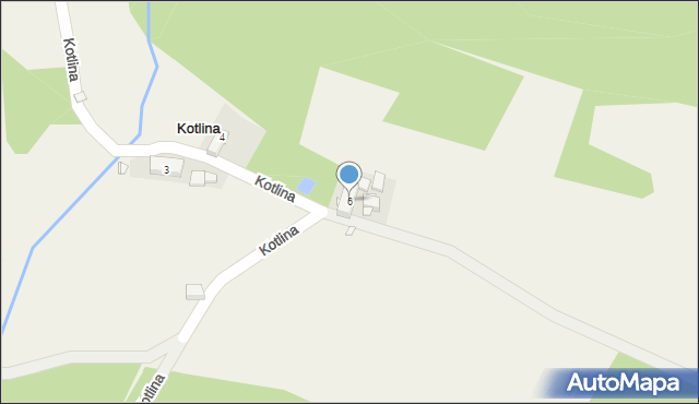 Kotlina, Kotlina, 6, mapa Kotlina