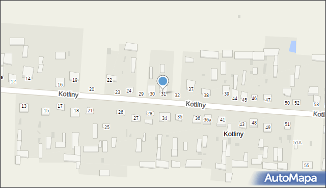 Kotliny, Kotliny, 31, mapa Kotliny