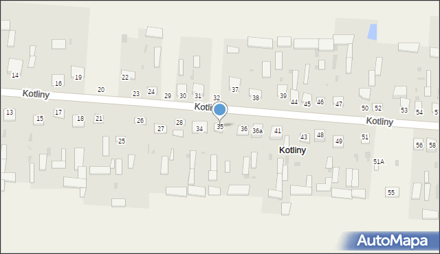 Kotliny, Kotliny, 35, mapa Kotliny