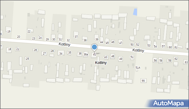 Kotliny, Kotliny, 41, mapa Kotliny