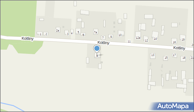 Kotliny, Kotliny, 8, mapa Kotliny