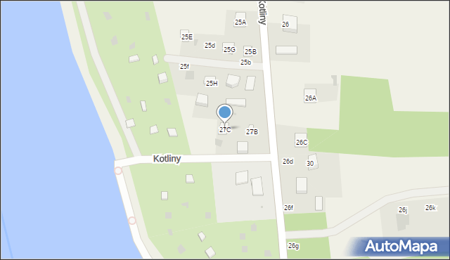 Kotliny, Kotliny, 27C, mapa Kotliny