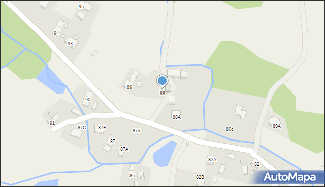 Kotliska, Kotliska, 88, mapa Kotliska