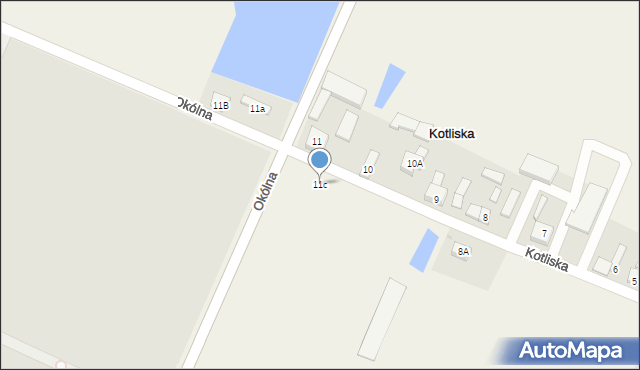 Kotliska, Kotliska, 11c, mapa Kotliska