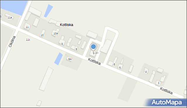 Kotliska, Kotliska, 7, mapa Kotliska