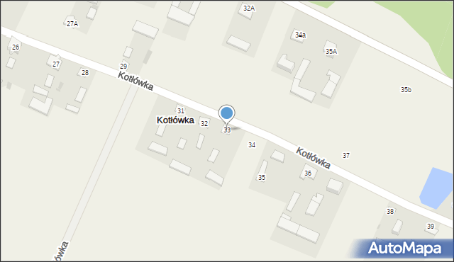 Kotłówka, Kotłówka, 33, mapa Kotłówka