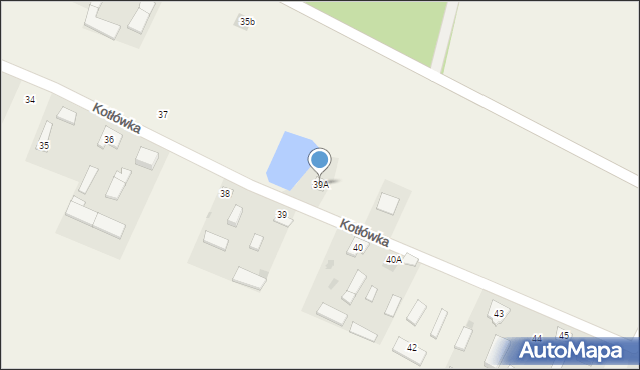 Kotłówka, Kotłówka, 39A, mapa Kotłówka