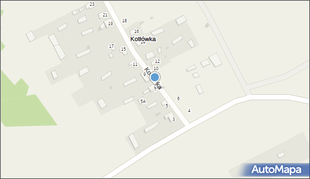 Kotłówka, Kotłówka, 7, mapa Kotłówka