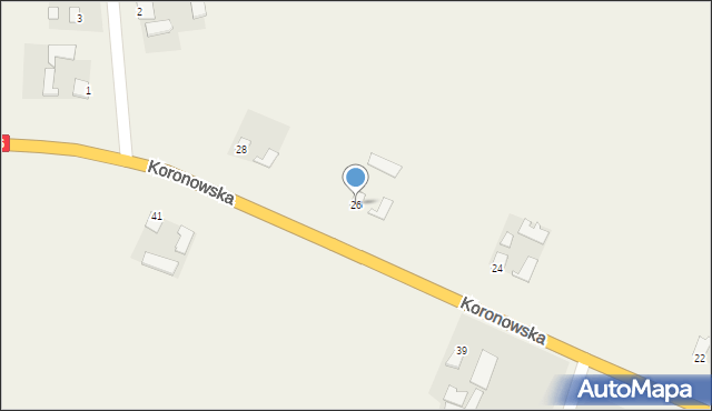 Kotomierz, Koronowska, 26, mapa Kotomierz