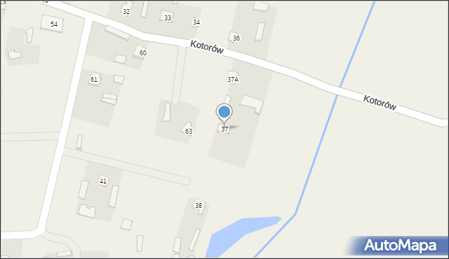 Kotorów, Kotorów, 37, mapa Kotorów