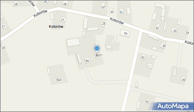 Kotorów, Kotorów, 56, mapa Kotorów