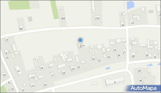 Kotowa Wola, Kotowa Wola, 21, mapa Kotowa Wola