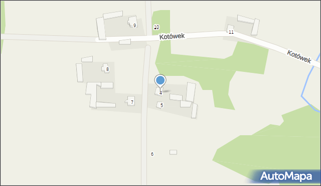 Kotówek, Kotówek, 4, mapa Kotówek