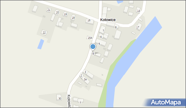 Kotowice, Kotowice, 4, mapa Kotowice