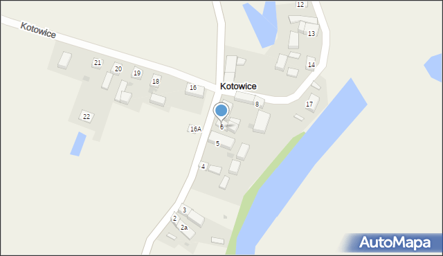 Kotowice, Kotowice, 6, mapa Kotowice