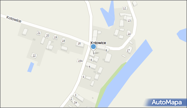 Kotowice, Kotowice, 7, mapa Kotowice