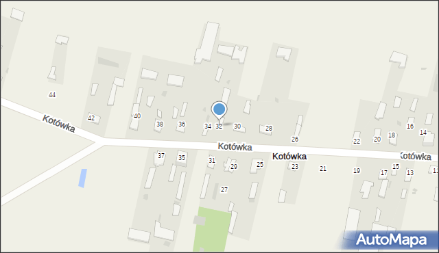 Kotówka, Kotówka, 32, mapa Kotówka