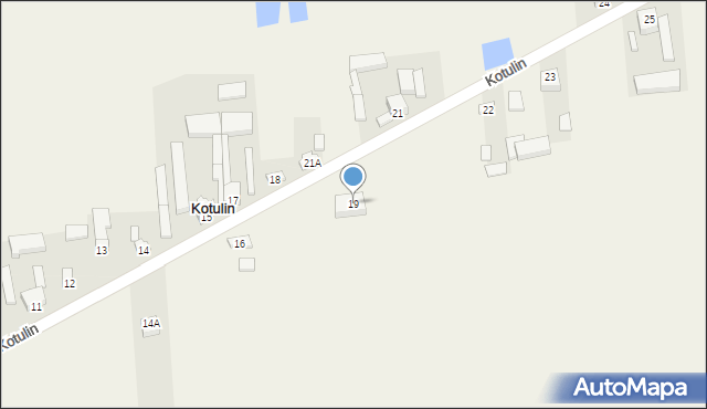 Kotulin, Kotulin, 19, mapa Kotulin