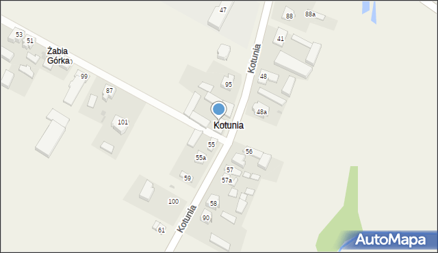 Kotunia, Kotunia, 49, mapa Kotunia
