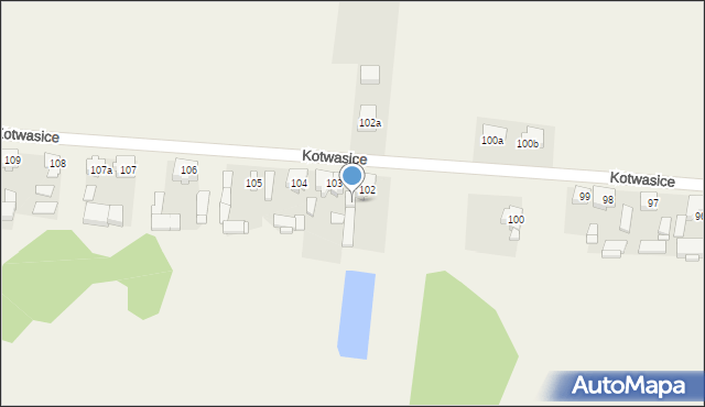 Kotwasice, Kotwasice, 146, mapa Kotwasice