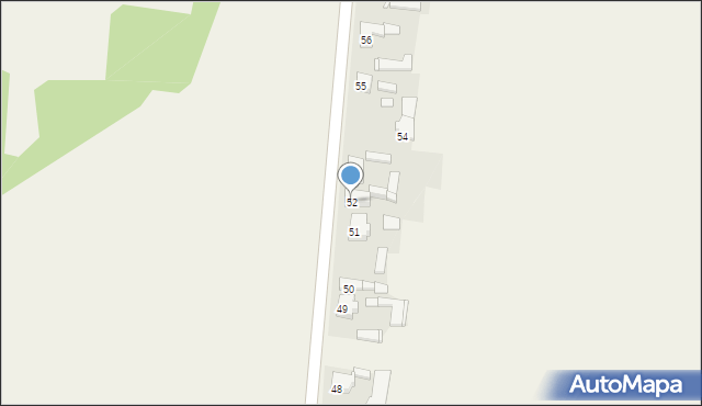 Kotwasice, Kotwasice, 52, mapa Kotwasice