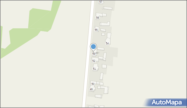 Kotwasice, Kotwasice, 53, mapa Kotwasice