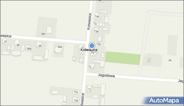 Kotwasice, Kotwasice, 73, mapa Kotwasice