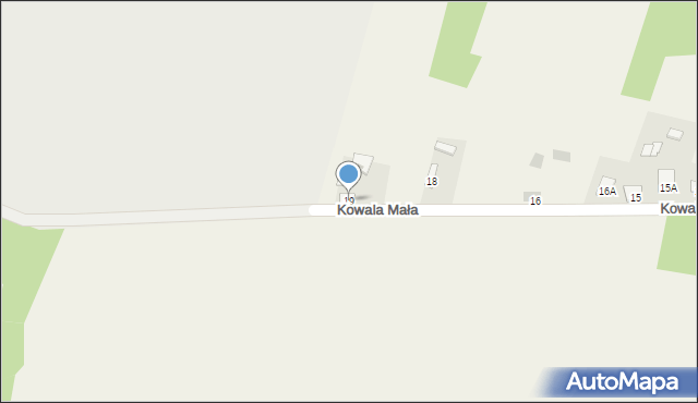 Kowala, Kowala Mała, 19, mapa Kowala