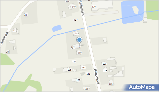 Kowala-Stępocina, Kowala-Kolonia, 9j/1, mapa Kowala-Stępocina