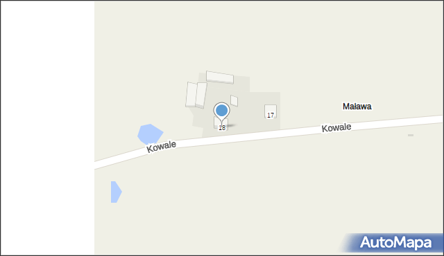 Kowale, Kowale, 18, mapa Kowale