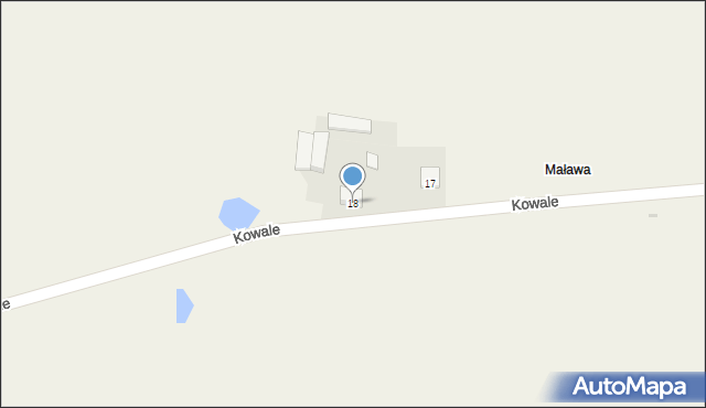 Kowale, Kowale, 18, mapa Kowale