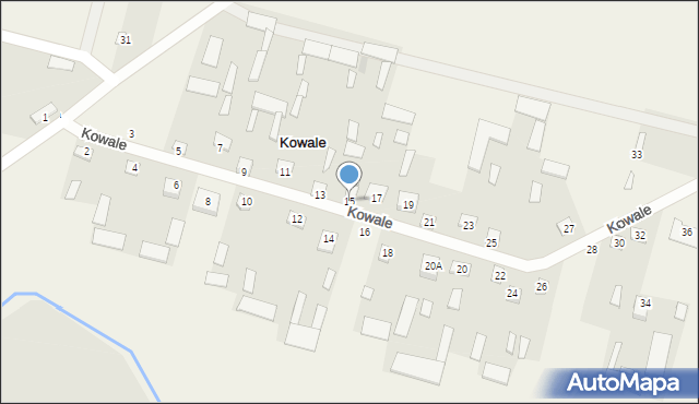 Kowale, Kowale, 15, mapa Kowale