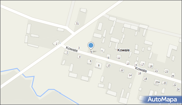 Kowale, Kowale, 5, mapa Kowale