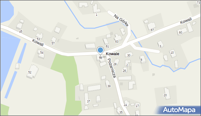 Kowale, Kowali, 56, mapa Kowale