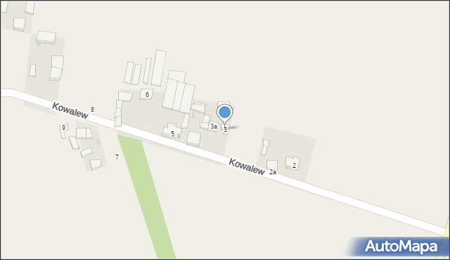 Kowalew, Kowalew, 3, mapa Kowalew