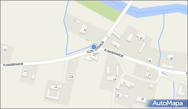 Kowalewice, Kowalewice, 13, mapa Kowalewice