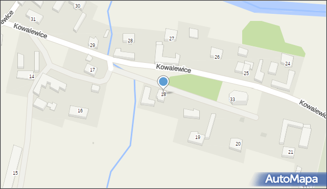 Kowalewice, Kowalewice, 18, mapa Kowalewice