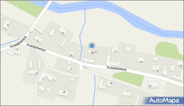 Kowalewice, Kowalewice, 28, mapa Kowalewice