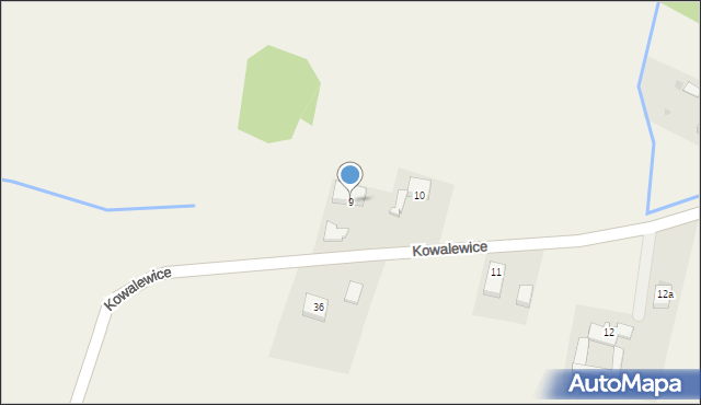 Kowalewice, Kowalewice, 9, mapa Kowalewice