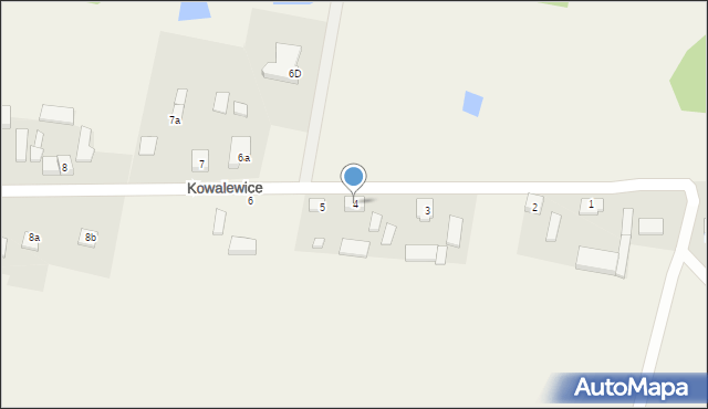 Kowalewice, Kowalewice, 4, mapa Kowalewice