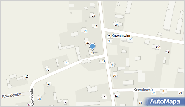 Kowalewko, Kowalewko, 19, mapa Kowalewko