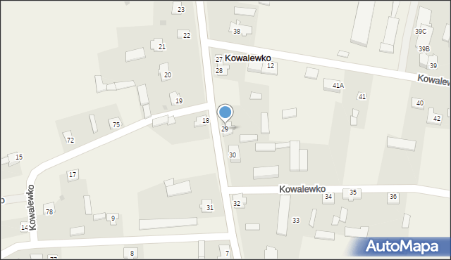 Kowalewko, Kowalewko, 29, mapa Kowalewko