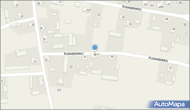 Kowalewko, Kowalewko, 35, mapa Kowalewko